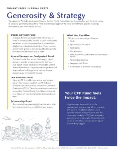 Funds Overview