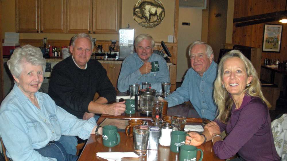 10th Anniversary of WCF Founders at Buffalo Cafe Photo by Linda Engh Grady