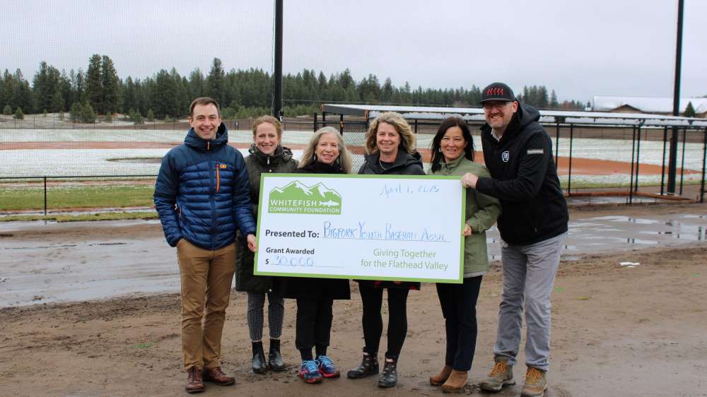 20250401 WCF Presents 30 K Grant to Bigfork Youth Baseball Association