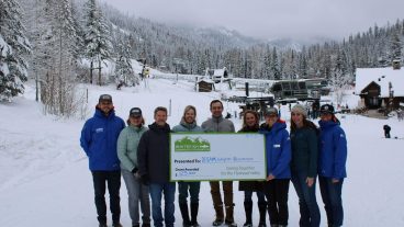 20251205 Major Community Project Grant to DREAM landscape in front of ski slope resized