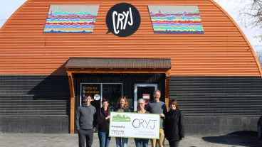 20230213 Kids Fund Grant Check Presentation to CRYJ 1 scaled