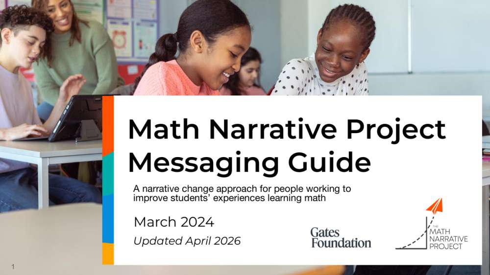 Math Narrative Project Cover