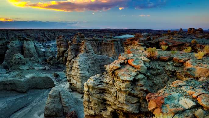 Red desert adobe town 20180715 HDR 0018 EDITED