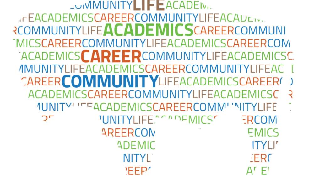 Library Wyoming Profile of a Graduate Illustration