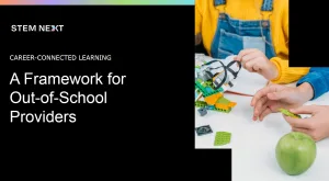 Library STEM Next Framework Career Connected Illustration