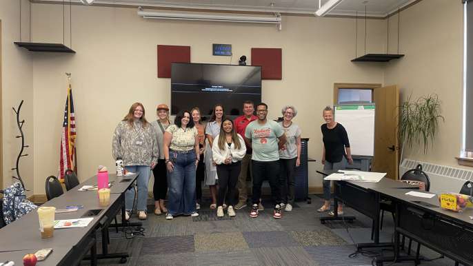 Summer Mentors Cohort 2 Group at BBBSWY