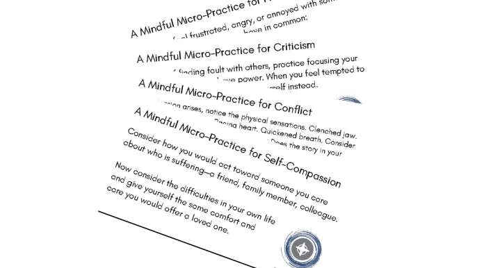 Mindfulness Cards